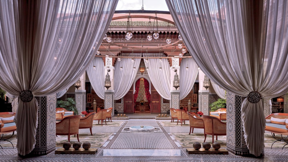 Lobby del Royal Mansour Marrakech