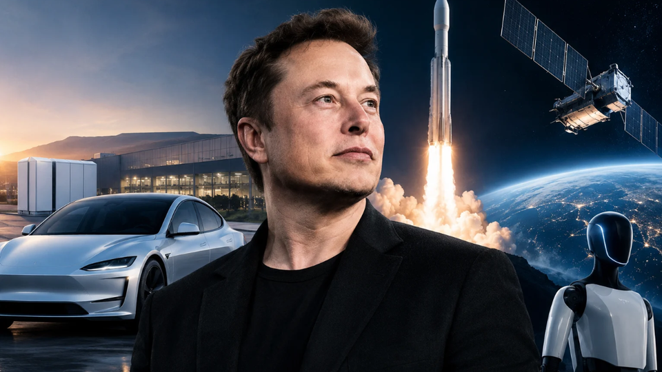 Elon Musk quiere fusionar SpaceX y Tesla: el plan para construir un imperio de 3,5 billones de dólares