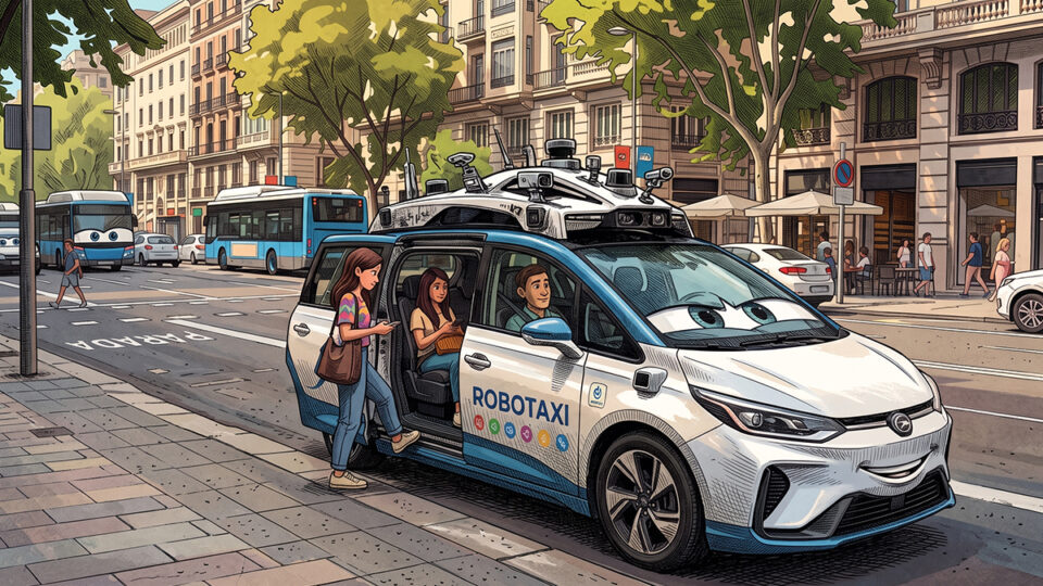 Robotaxis con ojos rasgados, la solución para España